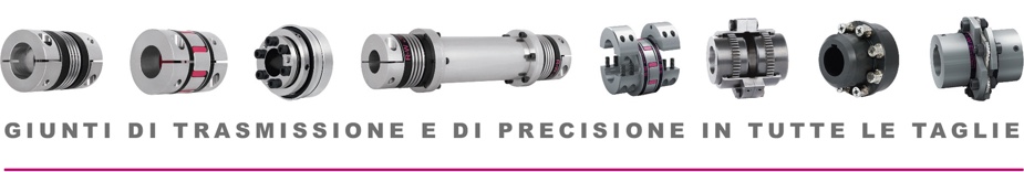 giunti di trasmissione e di precisione in tutte le taglie